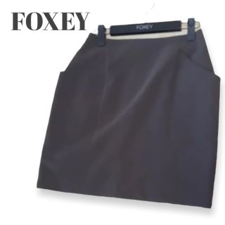 フォクシー(FOXEY)のフォクシーニューヨークタイトスカート、サイズ40、M。FOXEYNEWYORK(ひざ丈スカート)