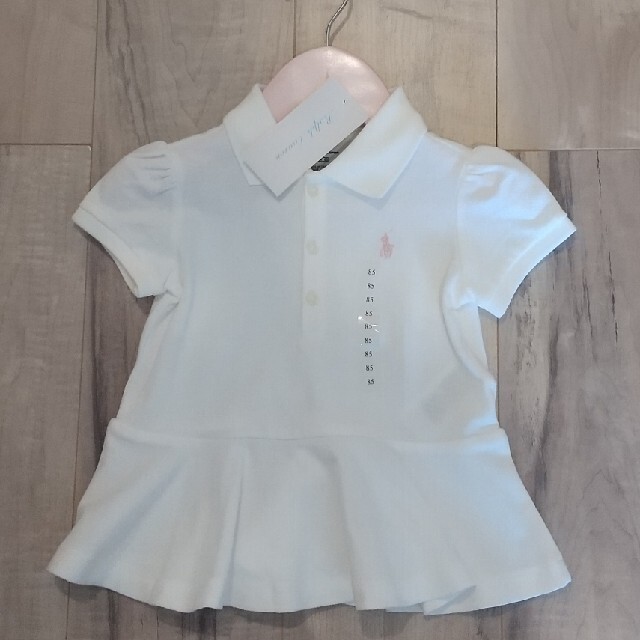 POLO RALPH LAUREN(ポロラルフローレン)のラルフローレン ポロシャツ 新品未使用品 キッズ/ベビー/マタニティのベビー服(~85cm)(Ｔシャツ)の商品写真