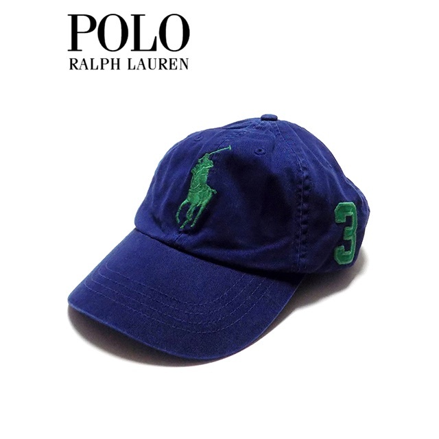 POLO RALPH LAUREN(ポロラルフローレン)のPolo Ralph Laurenラルフローレンビックポニー刺繍キャップkpo7 メンズの帽子(キャップ)の商品写真