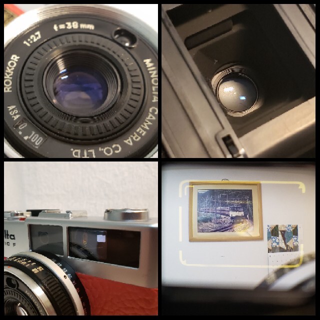 KONICA MINOLTA - minolta HI-MATIC F☆分解清掃・実写確認済(訳有