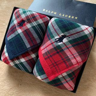 ラルフローレン(Ralph Lauren)のクーポン使えます・プレゼントにも❣️ラルフローレン ガーゼフェイスタオル(タオル/バス用品)