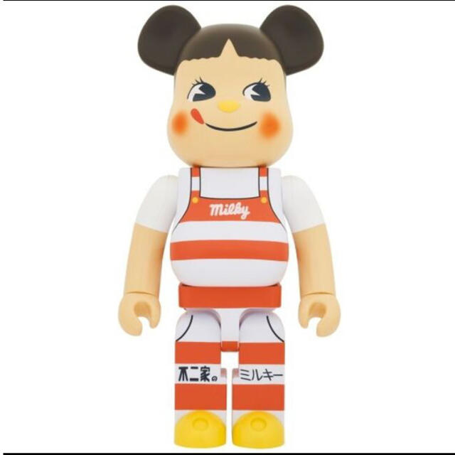 BE＠RBRICK ペコちゃん ミルキー三角帽子デザイン 1000％