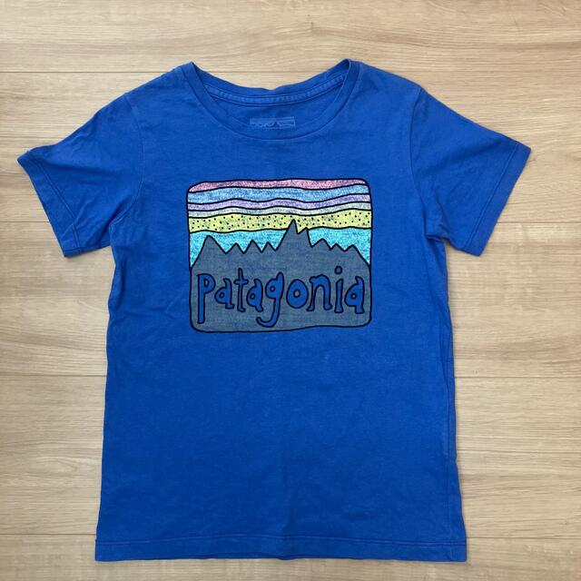 patagonia(パタゴニア)のパタゴニア・5TコットンTシャツ キッズ/ベビー/マタニティのキッズ服男の子用(90cm~)(Tシャツ/カットソー)の商品写真