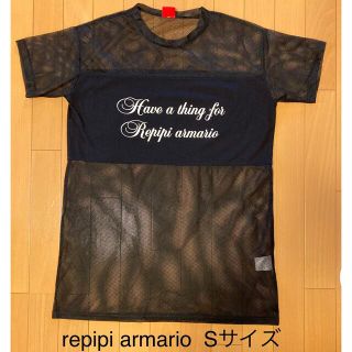 レピピアルマリオ(repipi armario)の【repipi armario／レピピアルマリオ】Tシャツ／ワンピース／Sサイズ(ワンピース)