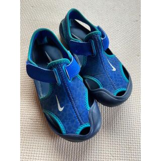 ナイキ(NIKE)のNIKE ナイキ　サンダル　17cm 水陸両用　ブルー　男の子(サンダル)