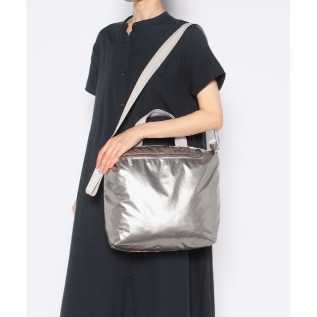 レスポートサック☆GOOD DAY TOTE☆ヒトリップ☆ひとりっぷ☆シルバー