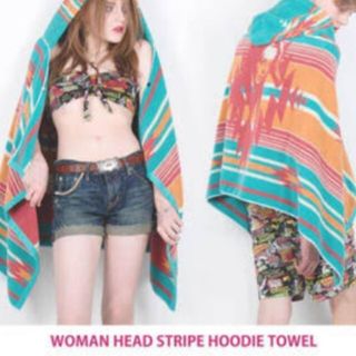 ヒステリックグラマー(HYSTERIC GLAMOUR)の★激レア★ヒステリックグラマー　ビーチタオル　フーディタオル　ポンチョ(その他)