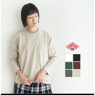 ダントン(DANTON)のDANTON(ダントン)  クルーネックポケットTシャツ　36(Tシャツ/カットソー(半袖/袖なし))