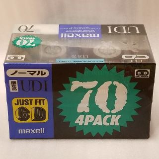 マクセル(maxell)の【新品】4本　マクセル　カセットテープ　限定品 UD-Ⅰ　ノーマルポジション(その他)