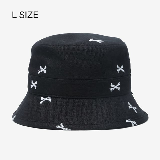 WTAPSWTAPS BUCKET 02 HAT L BLACK 22SS