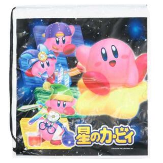 ニンテンドウ(任天堂)の星のカービィ　ビニール　ポリ　プール　バック　ナップサック(キャラクターグッズ)