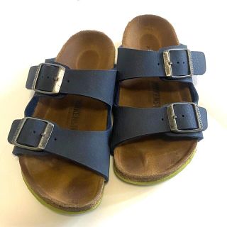 ビルケンシュトック(BIRKENSTOCK)のビルケン　29   18.5cm    ネイビー　(サンダル)