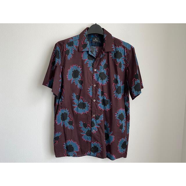 Paul Smith  デザイナーズ　Tシャツ　メンズ　L   フォト　花柄