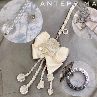 ANTEPRIMA♡バッグチャーム＊ベア＆お花＆ミニバッグ【美品】