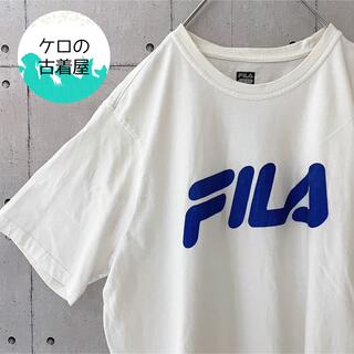 フィラ(FILA)の【USA輸入】FILA ビッグサイズプリントTシャツ古着ビンテージ(Tシャツ/カットソー(半袖/袖なし))
