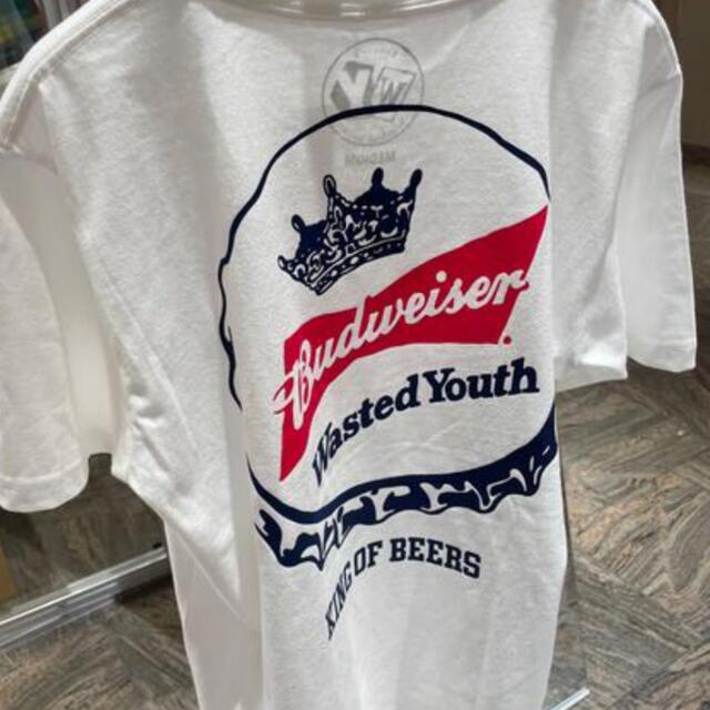1周年記念イベントが 海外限定 Wasted Youth Verdy Budweiser ロンT ad