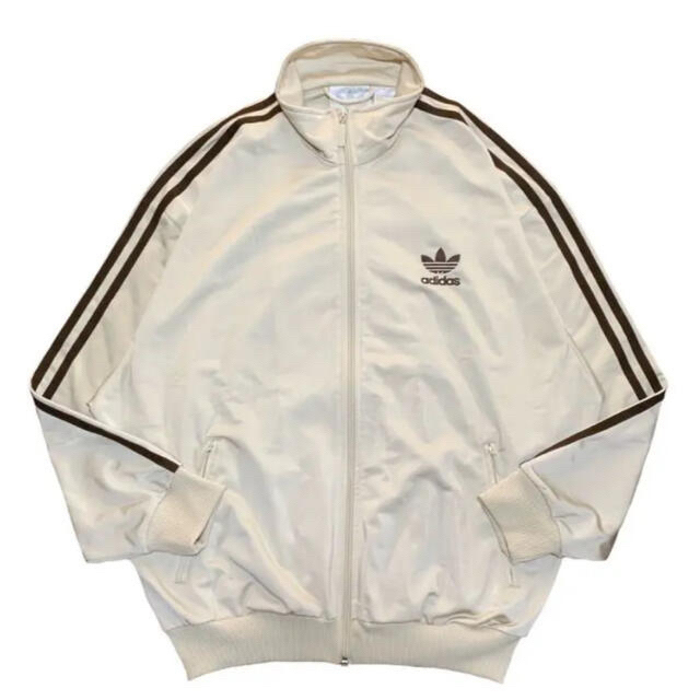 90s adidas トラックジャケット ジャージ ブラック黒白 在原みゆ紀同型