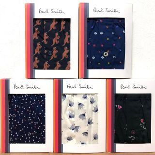 ポールスミス(Paul Smith)の【新品】ポールスミス Lサイズ トランクス 5枚(トランクス)