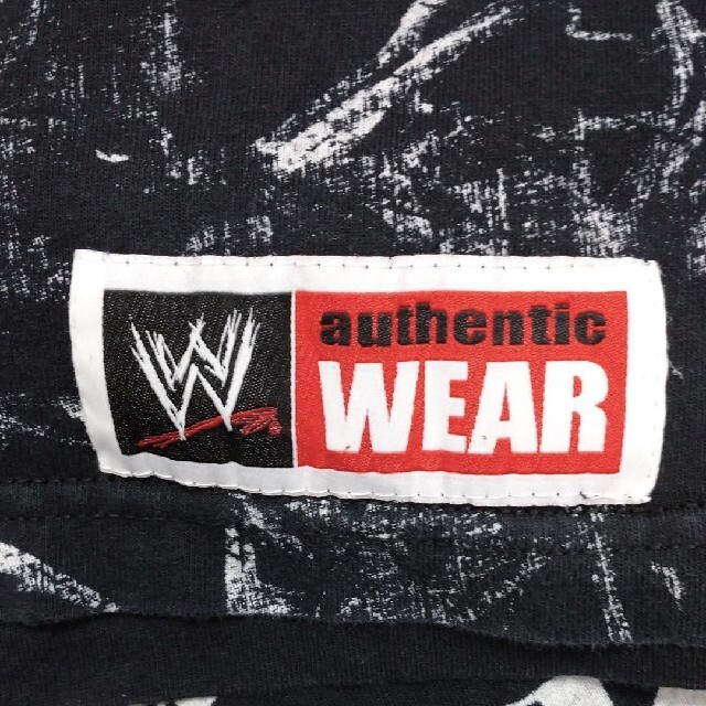 WWE World Wrestling Entertainment 総柄Tシャツ 3