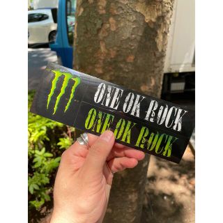 ワンオクロック(ONE OK ROCK)のONE OK ROCK モンスターエナジー 非売品ステッカー(その他)