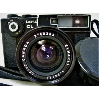 ライカ(LEICA)の美品アンティーク ライツ ミノルタ CL ライカ エルマリートF2.8 28mm(フィルムカメラ)