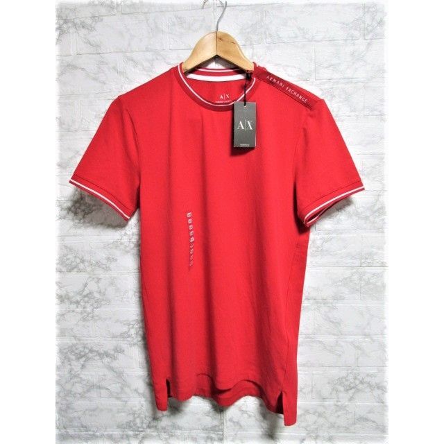 ARMANI EXCHANGE - ☆アルマーニエクスチェンジ プリント ロゴ ジップ デザイン Tシャツ☆新品