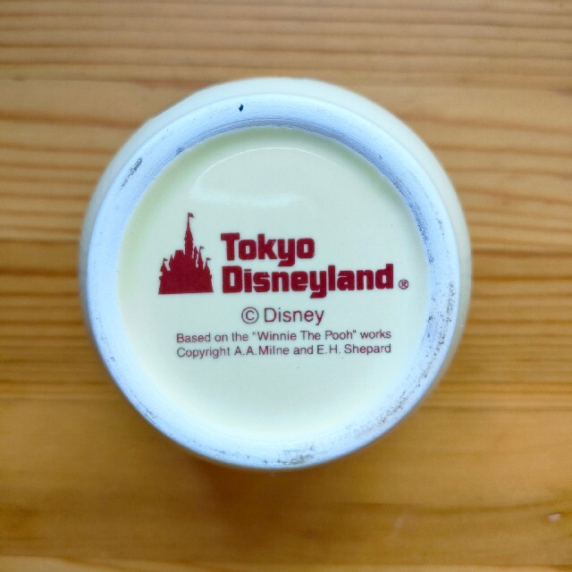 Disney(ディズニー)のDisny　プーさん　陶器のポット インテリア/住まい/日用品のキッチン/食器(容器)の商品写真