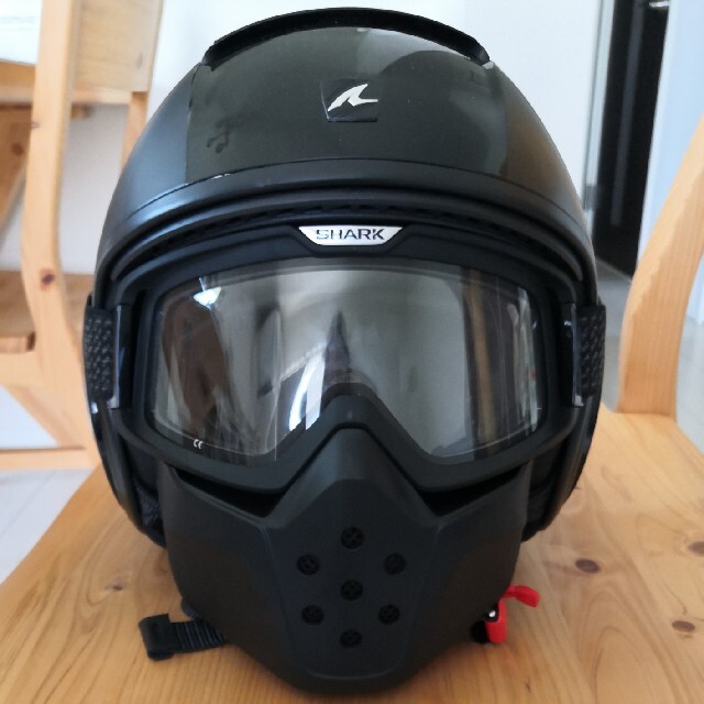 ヘルメット/シールドSHARK　DRAK マットブラック　フルフェイスヘルメット