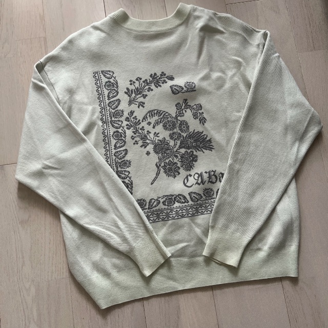 CABaN コットンカシミヤ プルオーバーパーカー ニット キャバン T