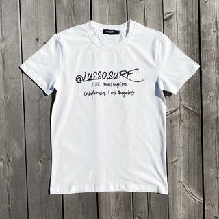 アリシアスタン(ALEXIA STAM)の刺繍ロゴがかわいい◎エンブロイダリーTシャツ　Sサイズ　ホワイト　ロンハーマン(Tシャツ/カットソー(半袖/袖なし))