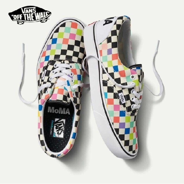 VANS(ヴァンズ)の最値!新品!MOMAモマ×VANS バンズ キャンバス スニーカー 27cm  メンズの靴/シューズ(スニーカー)の商品写真