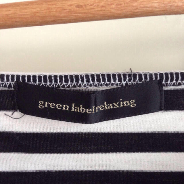 UNITED ARROWS green label relaxing(ユナイテッドアローズグリーンレーベルリラクシング)のgreen labelボーダーカットソー レディースのトップス(Tシャツ(半袖/袖なし))の商品写真