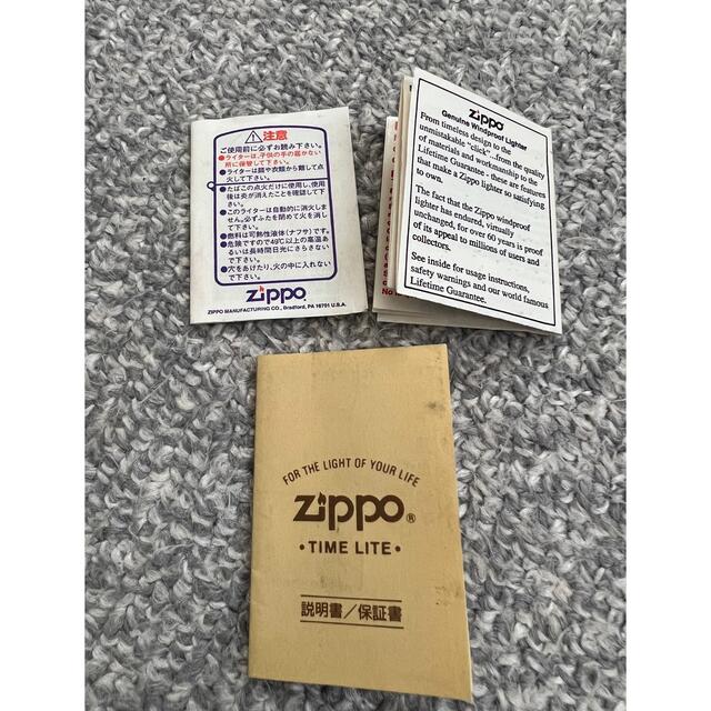 ZIPPO(ジッポー)のU.S.TRADITIONAL タイムライト　zippo  メンズのファッション小物(タバコグッズ)の商品写真