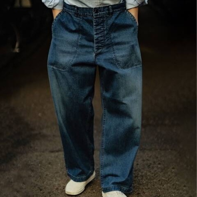 クリアランス半額 US Navy Denim Baker Pants パンツ - cucasa.com.ec