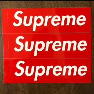 シュプリーム(Supreme)のGUCCI様専用　supremeステッカー3枚セット(ノベルティグッズ)