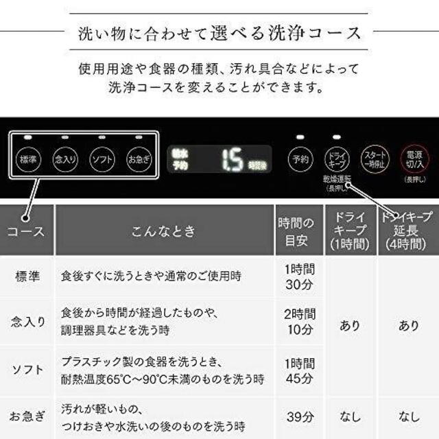 アイリスオーヤマ(アイリスオーヤマ)の【新品未開封】アイリスオーヤマ食器洗い乾燥機④ スマホ/家電/カメラの生活家電(食器洗い機/乾燥機)の商品写真