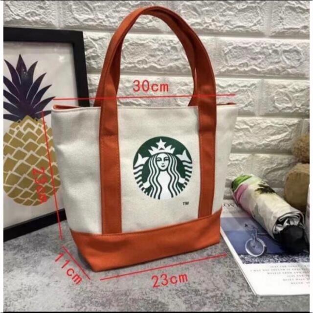 Starbucks Coffee(スターバックスコーヒー)のスターバックス　トートバッグ  エコバッグ　STARBUCKS スタバ　ブラック レディースのバッグ(トートバッグ)の商品写真