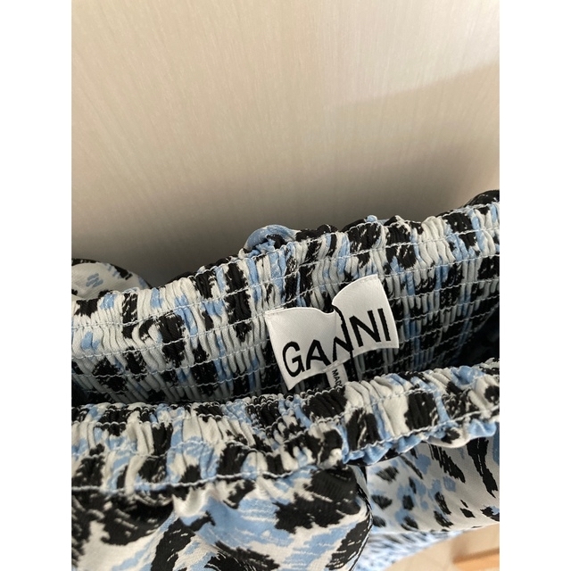 最終値下げ!新品未使用!GANNI アニマルジャガードワンピース34の通販