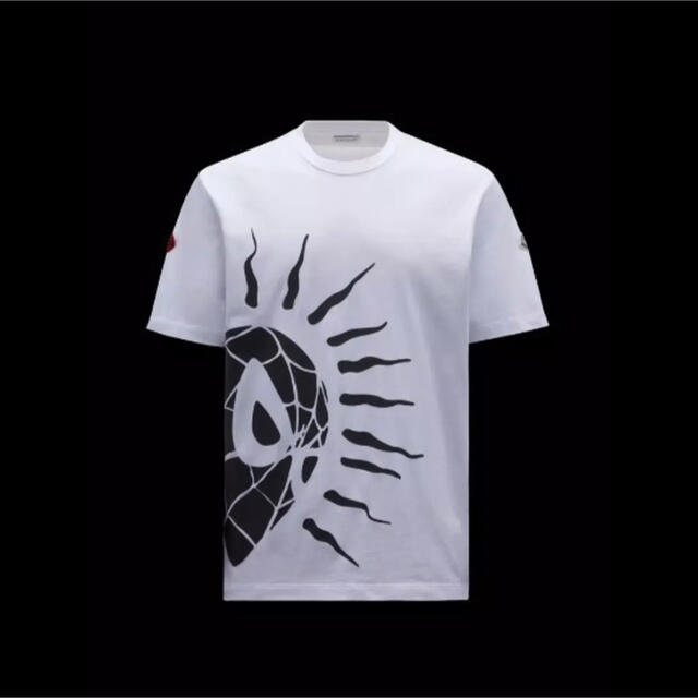 MONCLER(モンクレール)の最新作　モンクレール　スパイダーマン　ロゴTシャツ メンズのトップス(Tシャツ/カットソー(半袖/袖なし))の商品写真