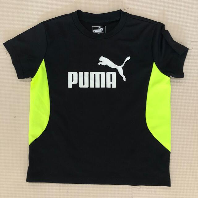 PUMA(プーマ)のプーマ PUMAサッカーウェア　130 上下 半袖 半ズボン スポーツ/アウトドアのサッカー/フットサル(ウェア)の商品写真