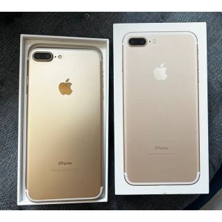 アップル(Apple)のSachi様専用Apple iPhone 7 Plus Gold 256GB 品(スマートフォン本体)