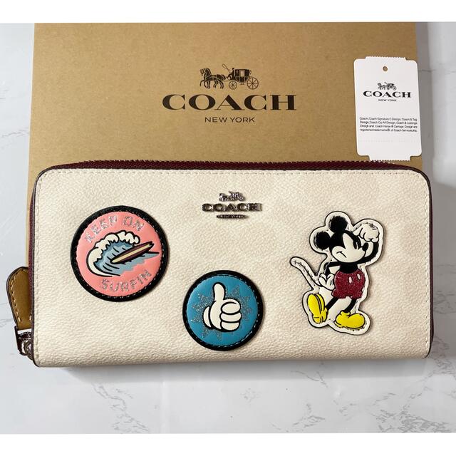 新品・未使用】コーチ 長財布 ディズニー cutacut.com