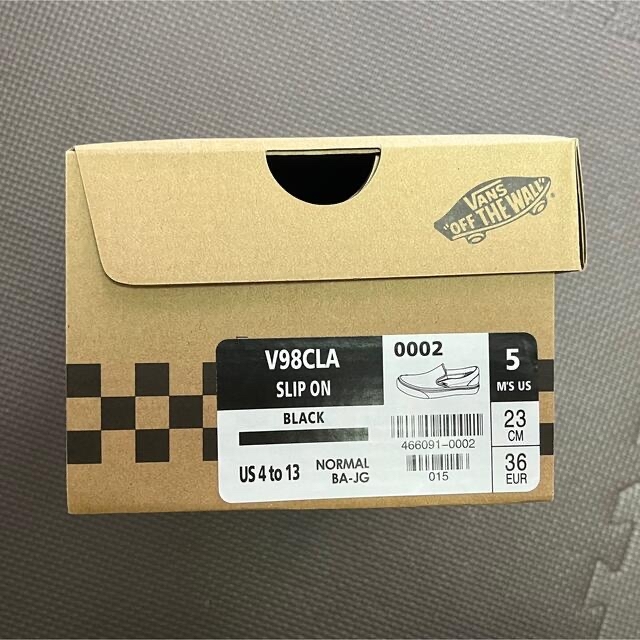 VANS(ヴァンズ)のVANS スリッポン スニーカー BLACK  メンズの靴/シューズ(スニーカー)の商品写真