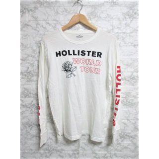 ホリスター(Hollister)の☆Hollister ホリスター ビッグロゴ Tシャツ 長袖/メンズ/S(Tシャツ/カットソー(七分/長袖))