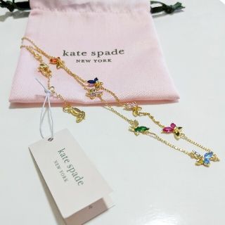 ケイトスペードニューヨーク(kate spade new york)のNEW【新品】kate spade ケイトスペード バタフライ　ネックレス(ネックレス)