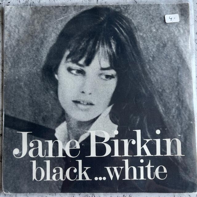 Jane Birkin  Black… White  レコード エンタメ/ホビーのCD(ポップス/ロック(洋楽))の商品写真