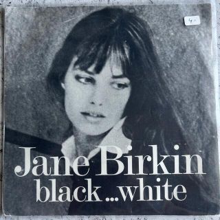 Jane Birkin  Black… White  レコード(ポップス/ロック(洋楽))