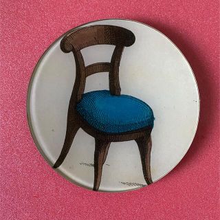 アッシュペーフランス(H.P.FRANCE)の【極美品】JOHN DERIAN / ジョン･デリアン デコパージュプレート②(置物)