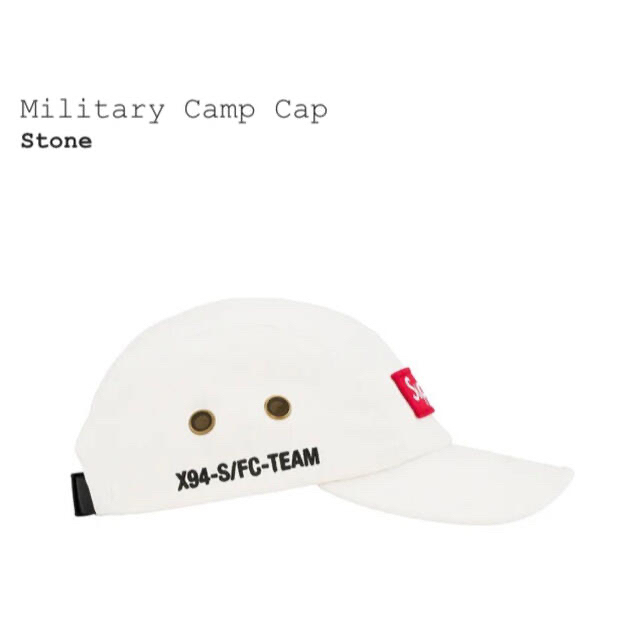 Supreme Military Camp Cap 新品未使用