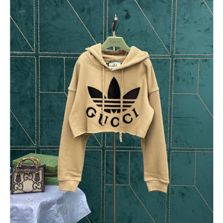 Gucci - コラボ【GUCCI】adidas x Gucci フード付き スウェットシャツ Gucci - コラボ【GUCCI】adidas x Gucci フード付き スウェットシャツ